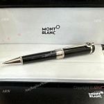 Replica Writers Edition Sir Arthur Conan Doyle Montblanc Ballpoint Pen Black and Silver